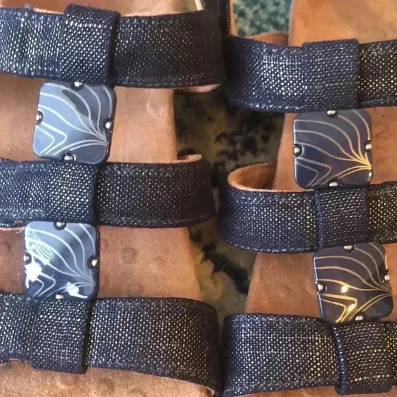 VIONIC Amber Adjustable Sandals Navy - Picture 6 of 7